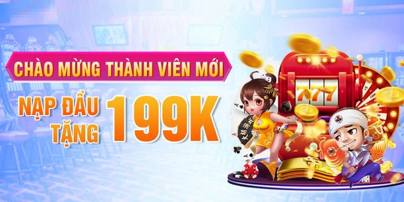 Hội viên sẽ được nhận quà từ 99OK khi nạp tiền lần đầu vào hệ thống